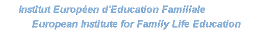EIFLE - Institute for Family Life Education
